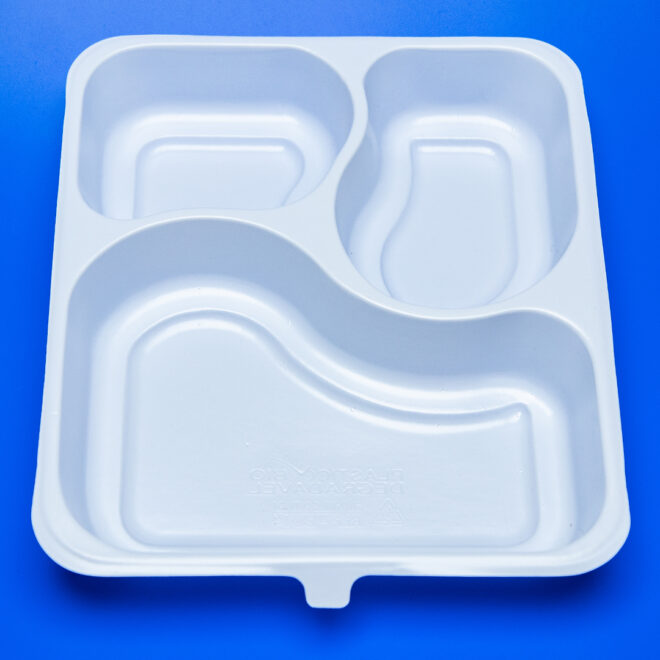 Marmitex de Plástico Descartável - 3 divisões - Image 4