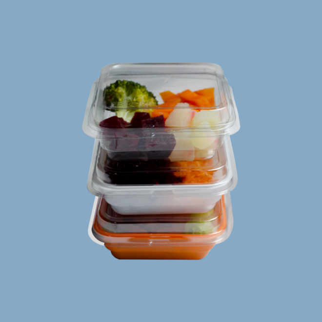 Pote Descartável Biodegradável - 170ml - com Tampa - Imagem 2