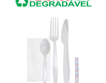 Kit Garfo, Faca, Sobremesa e Palito - L11