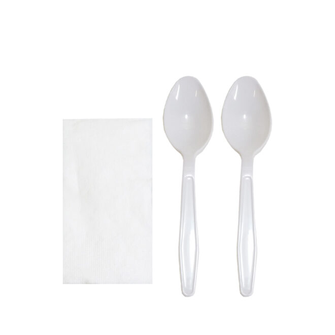 Kit com 2 Colheres Plásticas Descartáveis - L19