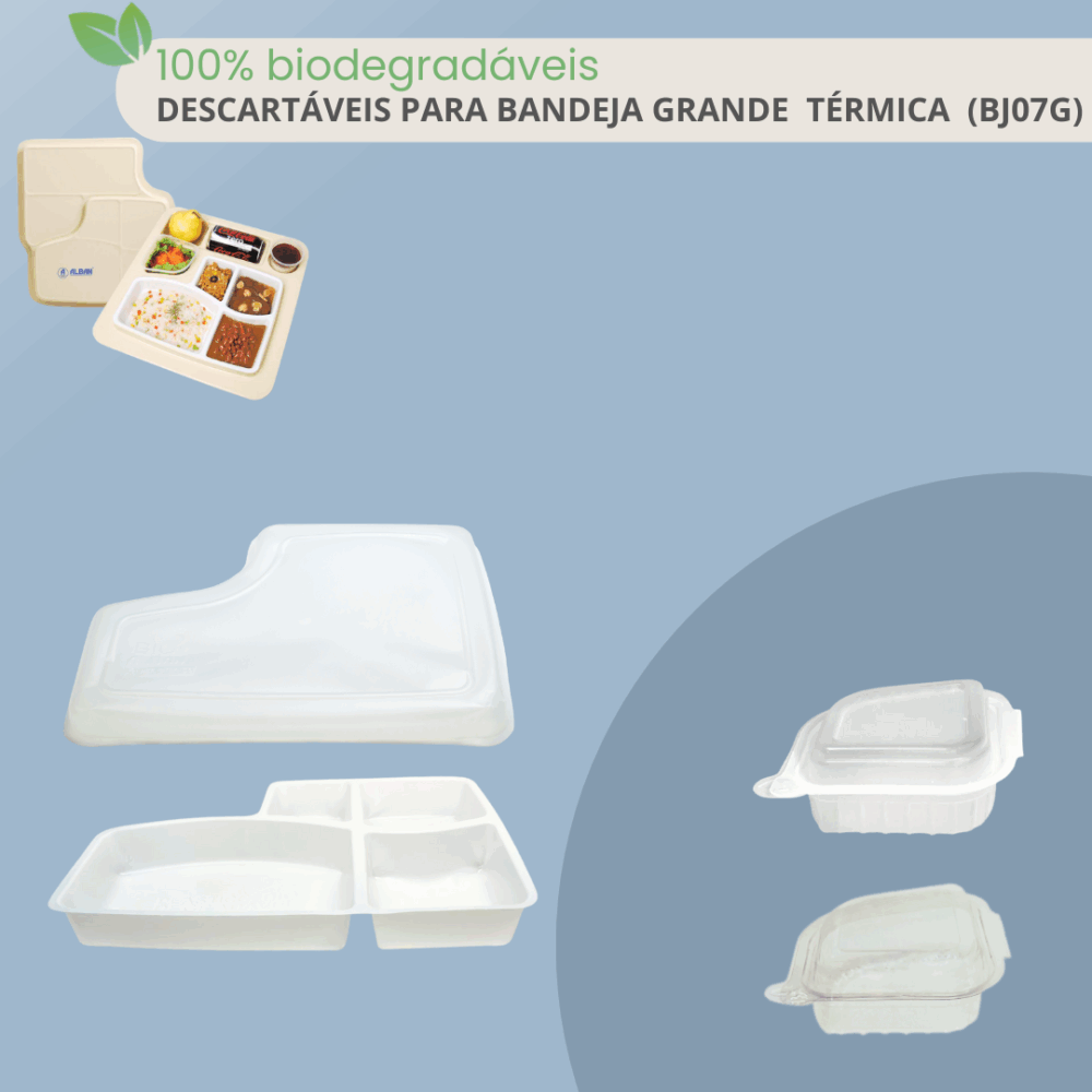 Descartáveis para bandeja grande ( BJ07G )